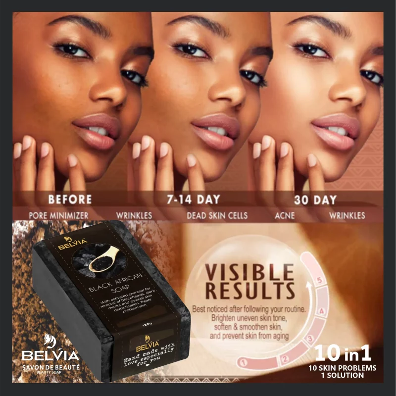 Belvia African Black Soap
