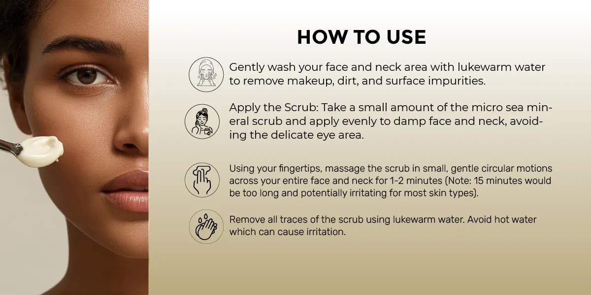 Bevlia Facial Scrub