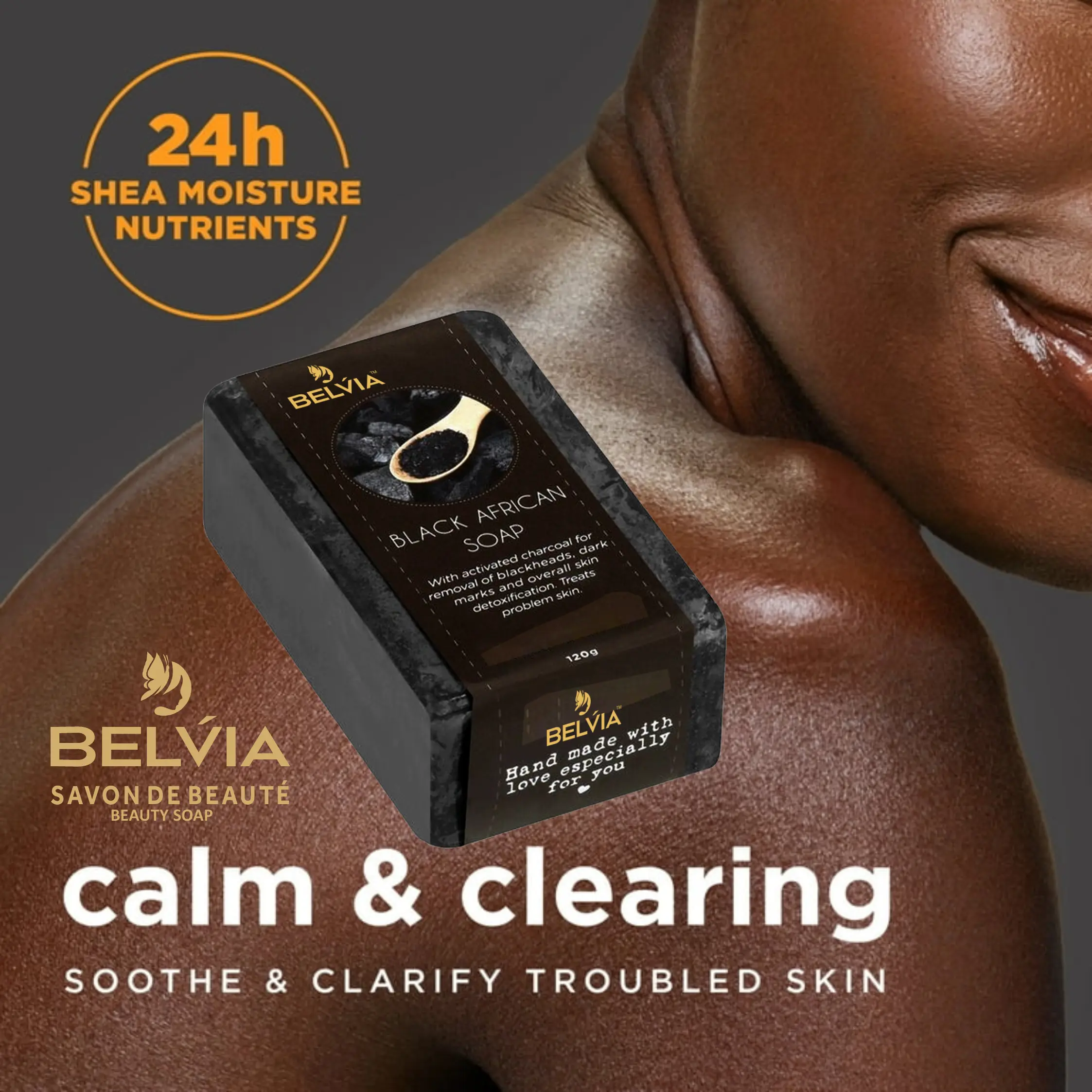 Belvia Black African Soap
