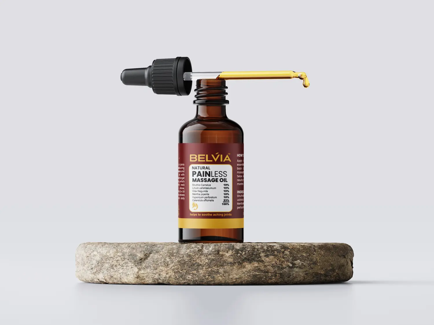 painless massage oil